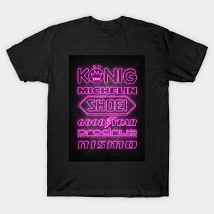 Neon Car Sponsors T-Shirt